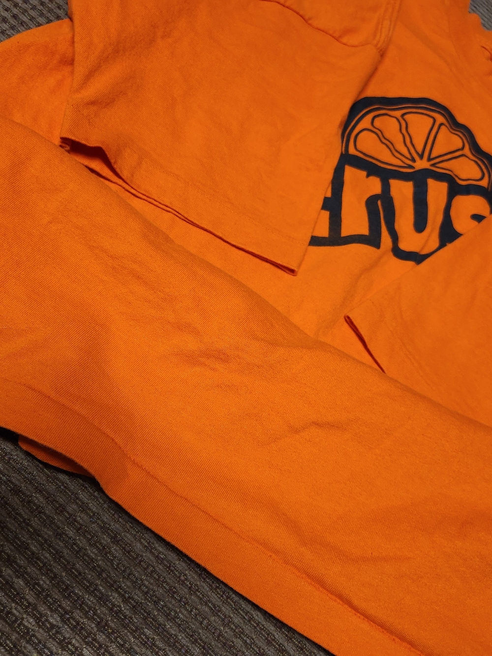 Anvil Orange Crush Logo Short Sleeve Tee - Picture 2 of 10